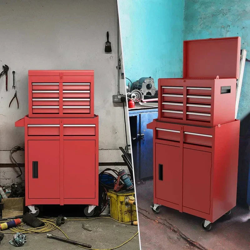 Carrello portautensili con ruote bloccabili