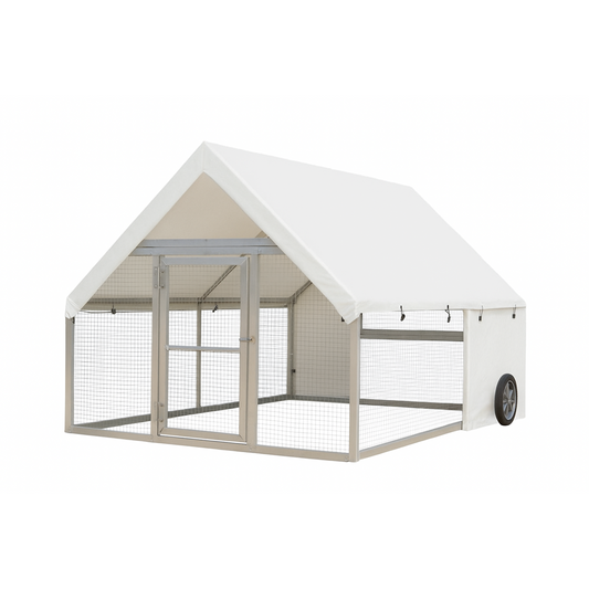 Pollaio Mobile 8×10 per Fattorie e Giardini