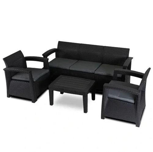 Salotto da Esterno con Poltrone e Tavolo