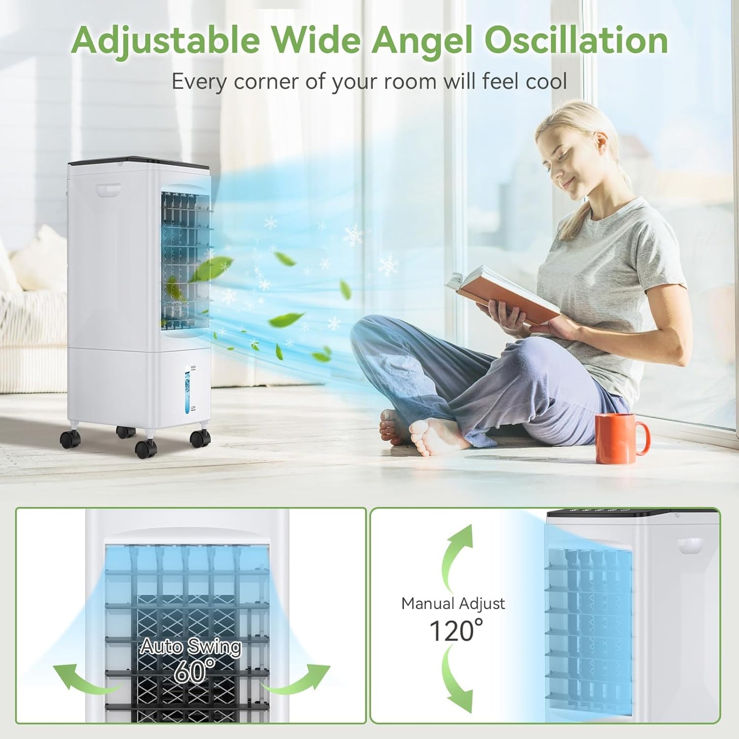 Condizionatore 3in1 5,5L Timer per Casa