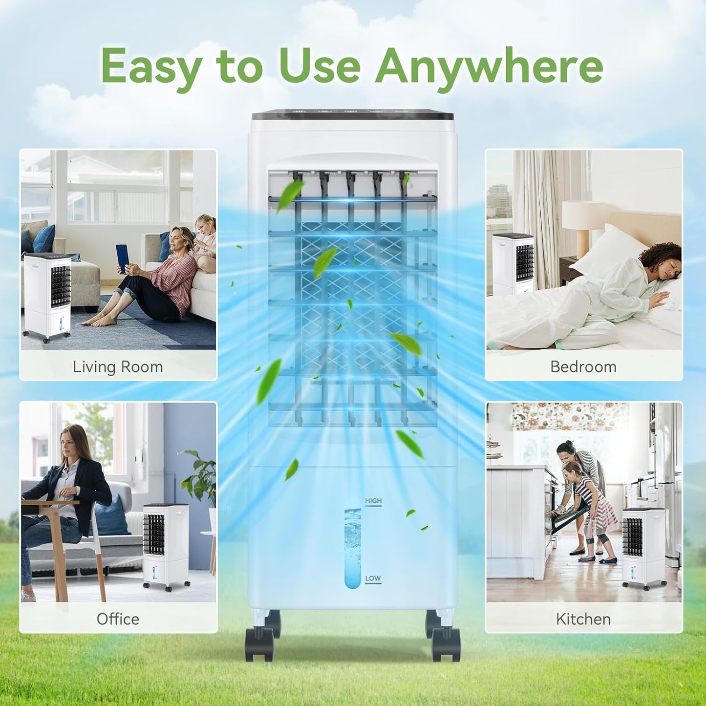 Condizionatore 3in1 5,5L Timer per Casa