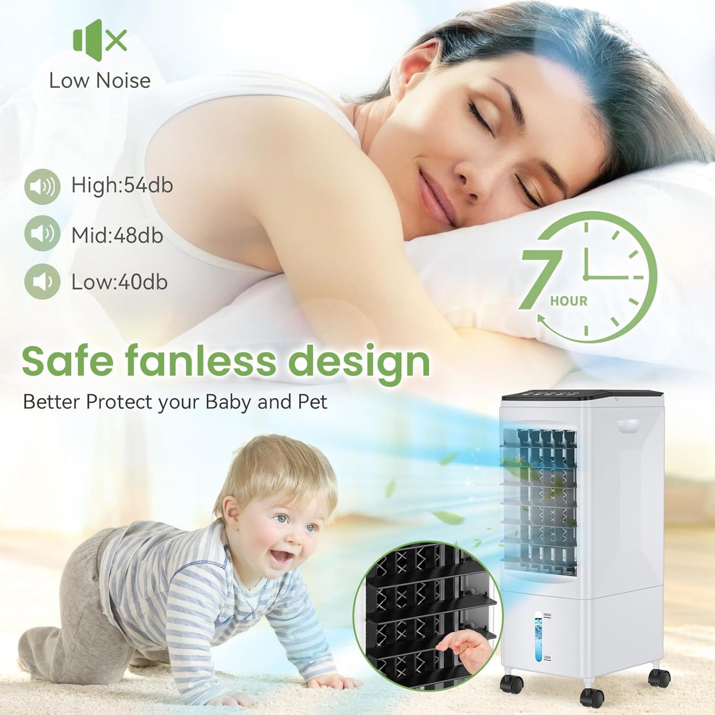 Condizionatore 3in1 5,5L Timer per Casa