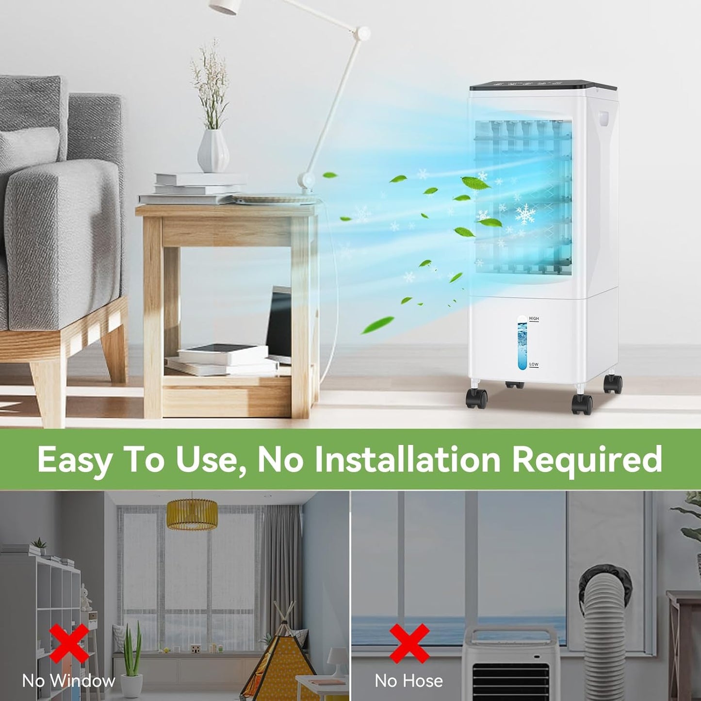 Condizionatore 3in1 5,5L Timer per Casa