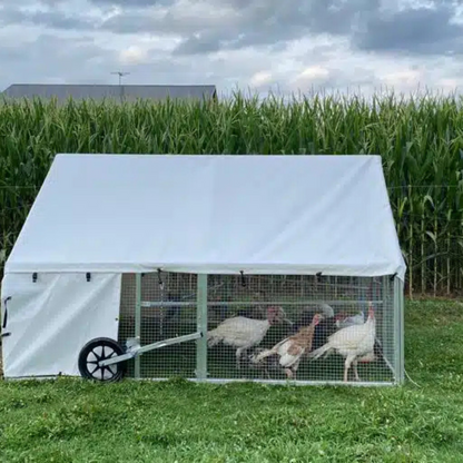 Pollaio Mobile 8×10 per Fattorie e Giardini