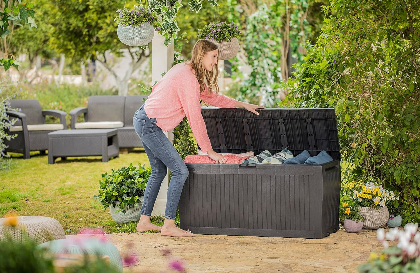 Cassettiera 270L con Finitura Effetto Legno